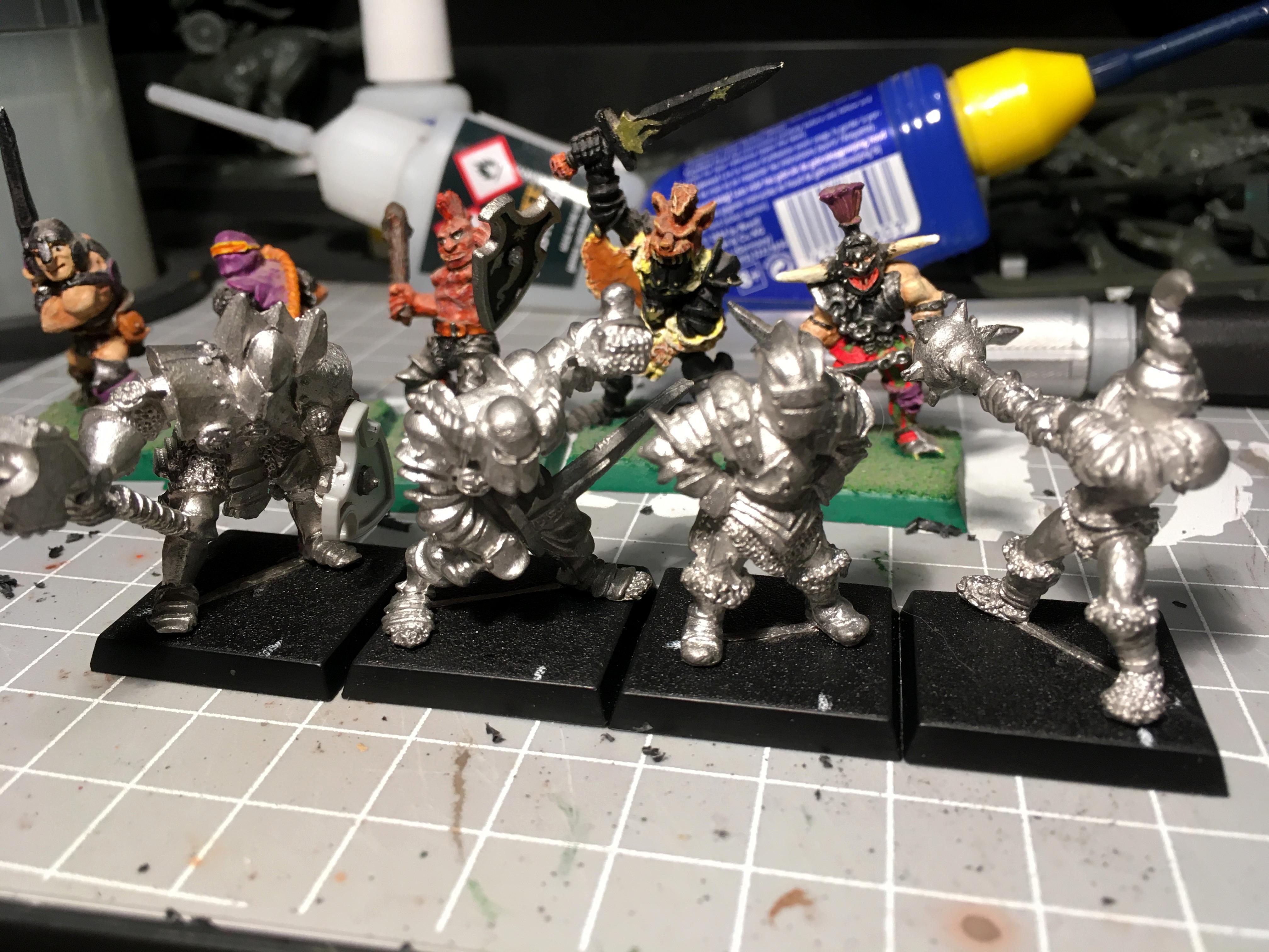 Base, Chaos, Chaos Marauder, Chaos Warrior, Square, Work In Progress
